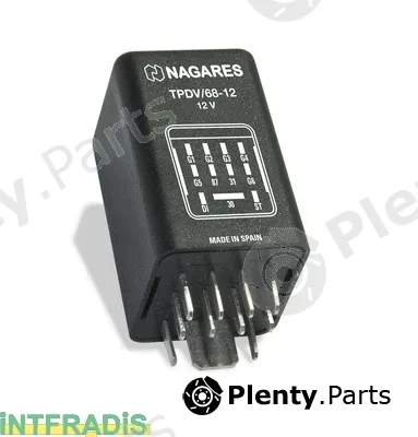 Intfradis 10956 — Control Unit, glow time
