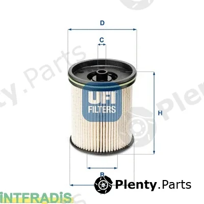 Intfradis 101058 — Fuel Filter