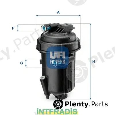 Intfradis 101057 — Housing, fuel filter