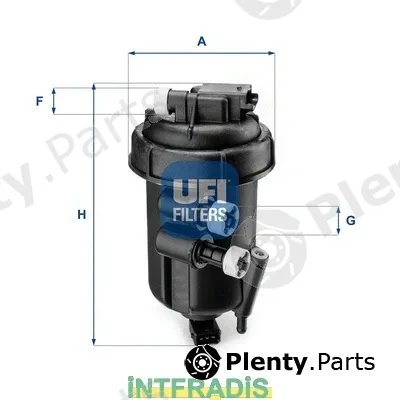 Intfradis 101063 — Housing, fuel filter