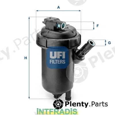Intfradis 101053 — Housing, fuel filter