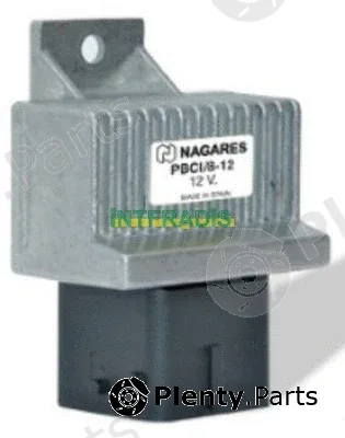 Intfradis 10077BL — Control Unit, glow time
