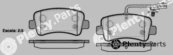 New Blox NB25112V01 — Brake Pad Set, disc brake