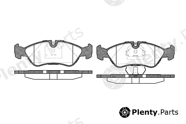New Blox NB21201A01 — Brake Pad Set, disc brake