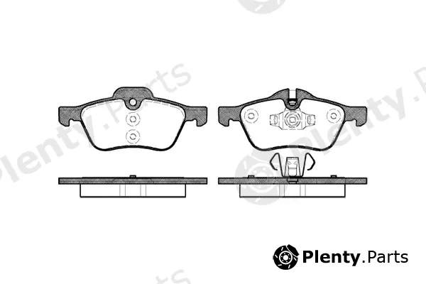 New Blox NB23281N00 — Brake Pad Set, disc brake