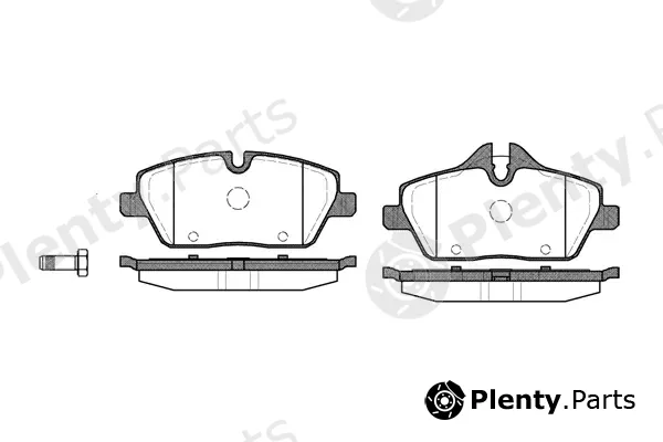 New Blox NB23915V00 — Brake Pad Set, disc brake