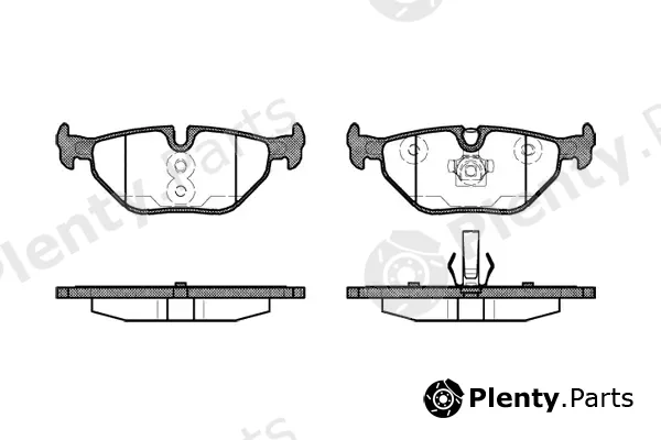 New Blox NB21934A03 — Brake Pad Set, disc brake