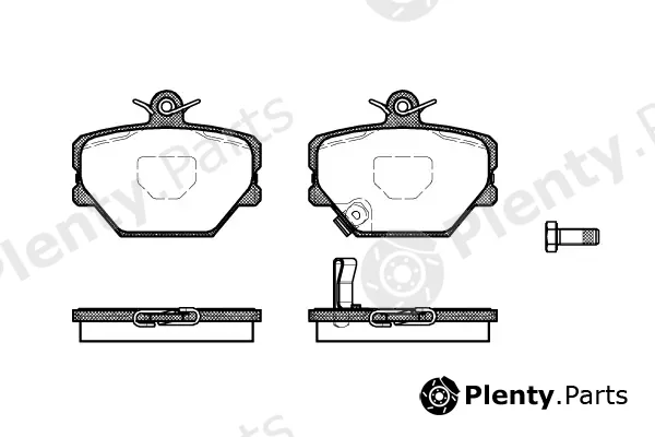 New Blox NB21999V02 — Brake Pad Set, disc brake