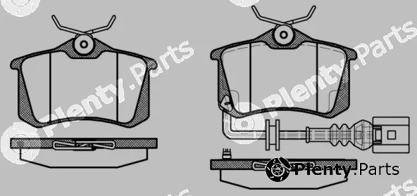 New Blox NB23823V01 — Brake Pad Set, disc brake