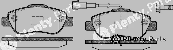 New Blox NB24072V01 — Brake Pad Set, disc brake