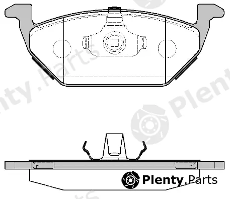 New Blox NB23130S00 — Brake Pad Set, disc brake