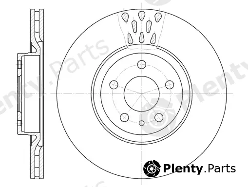 New Blox NB014270V05F — Brake Disc