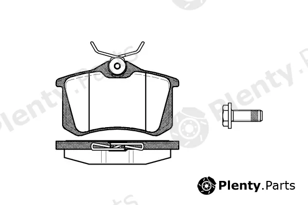 New Blox NB20960T17 — Brake Pad Set, disc brake