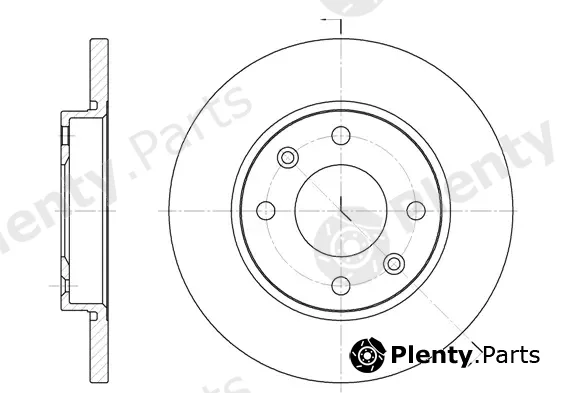New Blox NB016460S04F — Brake Disc