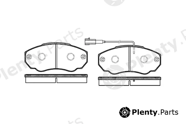 New Blox NB23917V01 — Brake Pad Set, disc brake
