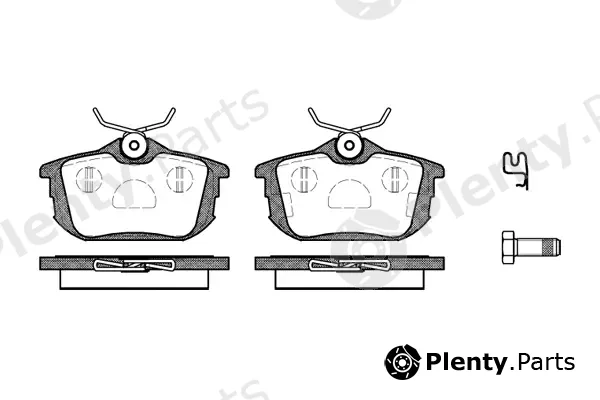 New Blox NB21861T15 — Brake Pad Set, disc brake
