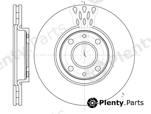 New Blox NB015540V04F — Brake Disc