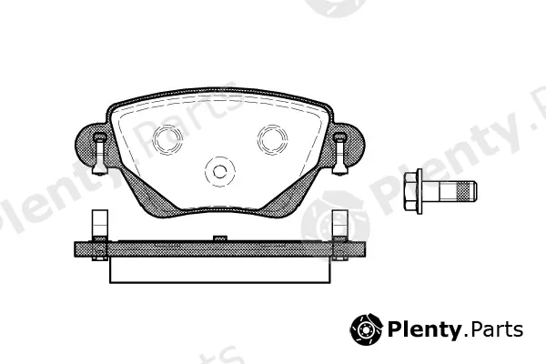 New Blox NB23557N00 — Brake Pad Set, disc brake
