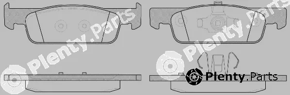 New Blox NB25702S00 — Brake Pad Set, disc brake