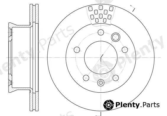 New Blox NB015720V05F — Brake Disc