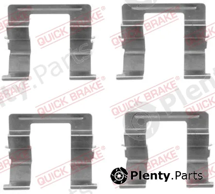 Quick Brake 109-1605 — Accessory Kit, disc brake pad