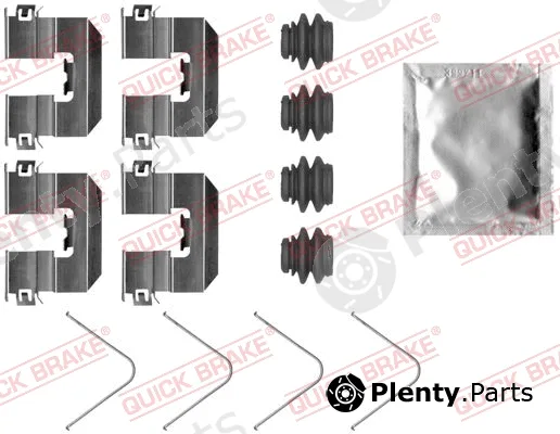 Quick Brake 109-0095 — Accessory Kit, disc brake pad