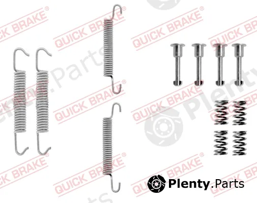 Quick Brake 105-0621 — Accessory Kit, parking brake shoes