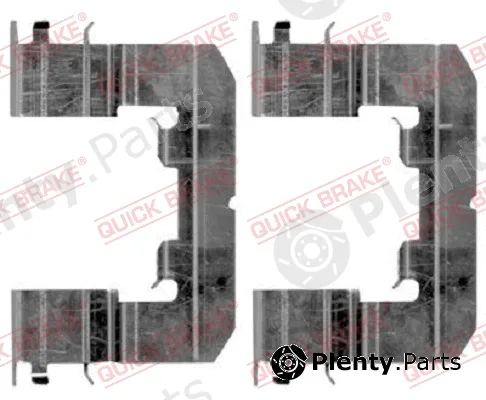 Quick Brake 109-1865R-1 — Accessory Kit, disc brake pad
