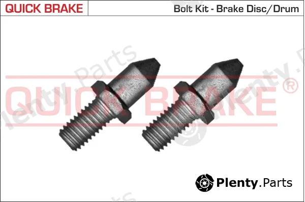 Quick Brake 11678K — Screw Set, brake disc