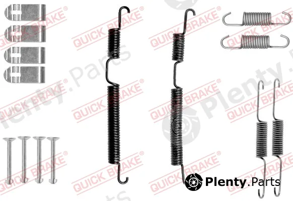 Quick Brake 105-0045 — Accessory Kit, brake shoes