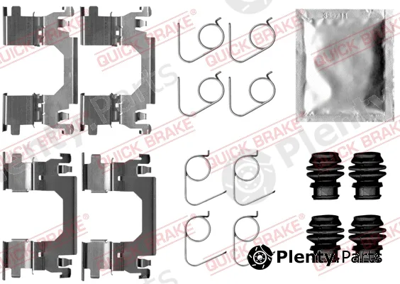 Quick Brake 109-0053 — Accessory Kit, disc brake pad
