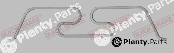 Quick Brake 109-0050R-1 — Accessory Kit, disc brake pad
