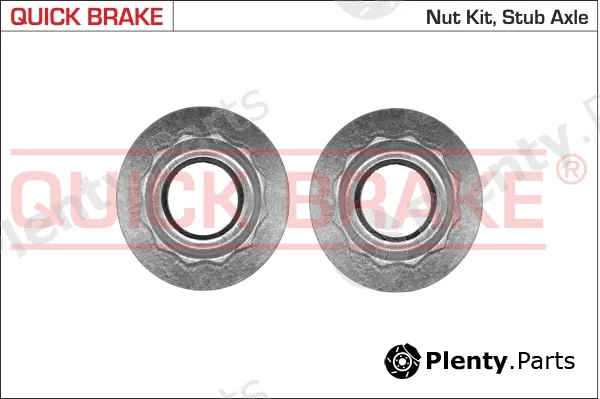 Quick Brake 9810K — Nut, stub axle