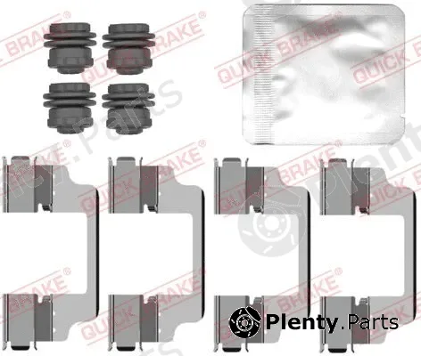 Quick Brake 109-0150 — Accessory Kit, disc brake pad