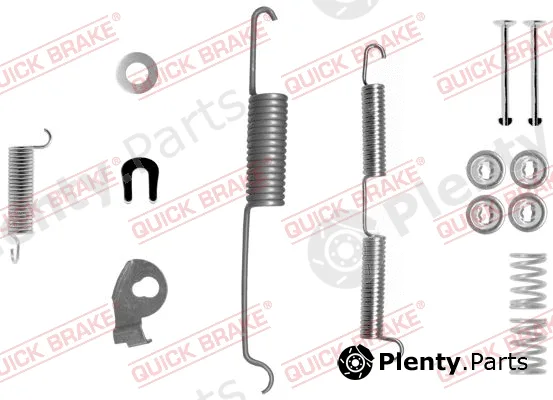 Quick Brake 105-0518X-1R — Accessory Kit, brake shoes