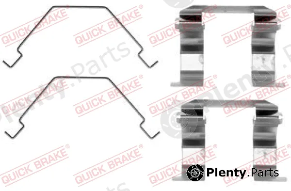 Quick Brake 109-1158-1 — Accessory Kit, disc brake pad