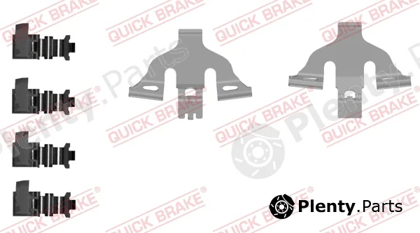 Quick Brake 109-0092-1 — Accessory Kit, disc brake pad