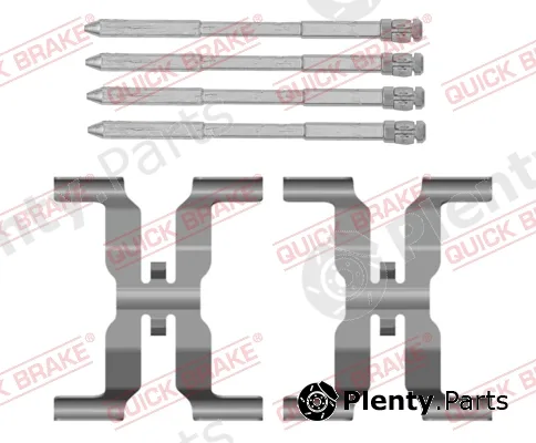 Quick Brake 109-0166 — Accessory Kit, disc brake pad