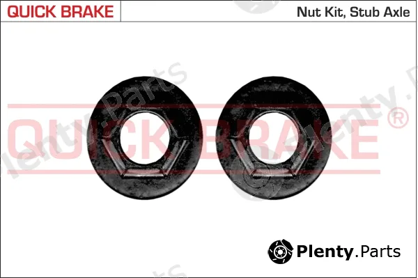 Quick Brake 9813K — Nut, stub axle