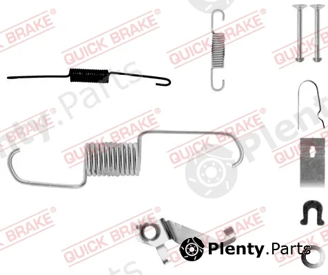 Quick Brake 105-0743X-1R — Accessory Kit, brake shoes