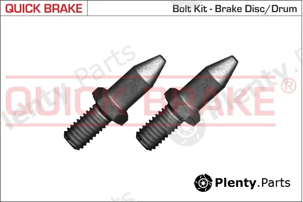 Quick Brake 11674K — Screw Set, brake disc