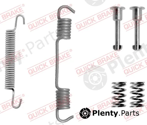 Quick Brake 105-0708-1 — Accessory Kit, parking brake shoes
