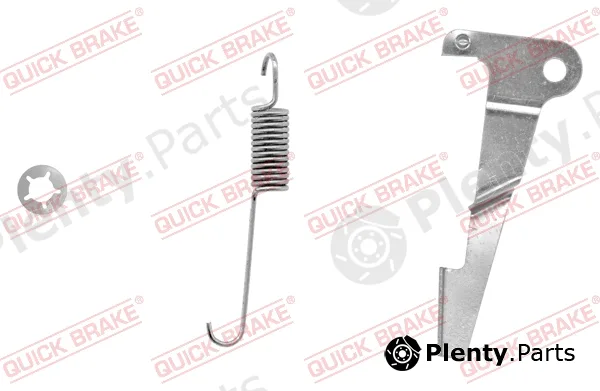 Quick Brake 0465L — Accessory Kit, brake shoes