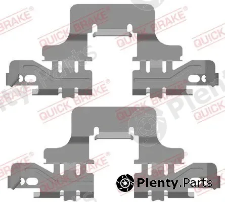 Quick Brake 109-0128R-1 — Accessory Kit, disc brake pad