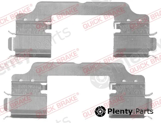 Quick Brake 109-1716-1 — Accessory Kit, disc brake pad