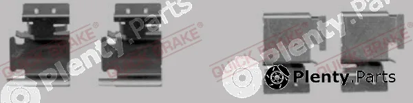 Quick Brake 109-1298-1 — Accessory Kit, disc brake pad