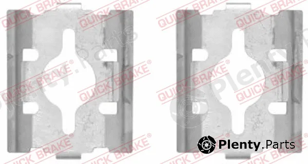 Quick Brake 109-1600 — Accessory Kit, disc brake pad