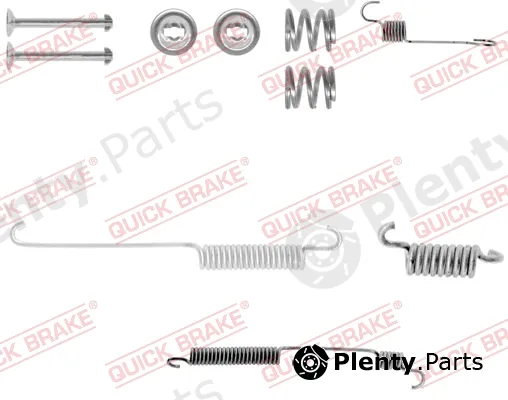Quick Brake 105-0600-1L — Accessory Kit, brake shoes