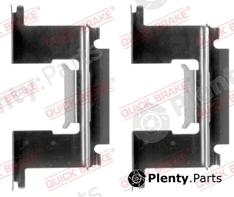 Quick Brake 109-1064-1 — Accessory Kit, disc brake pad
