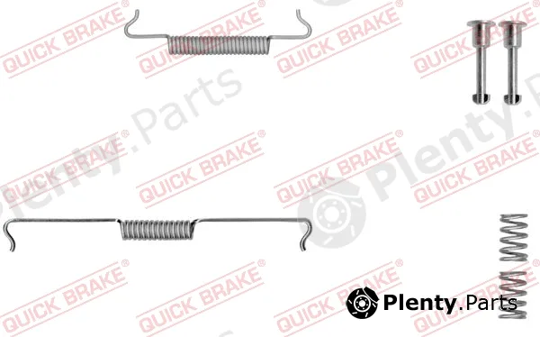 Quick Brake 105-0041-1 — Accessory Kit, parking brake shoes